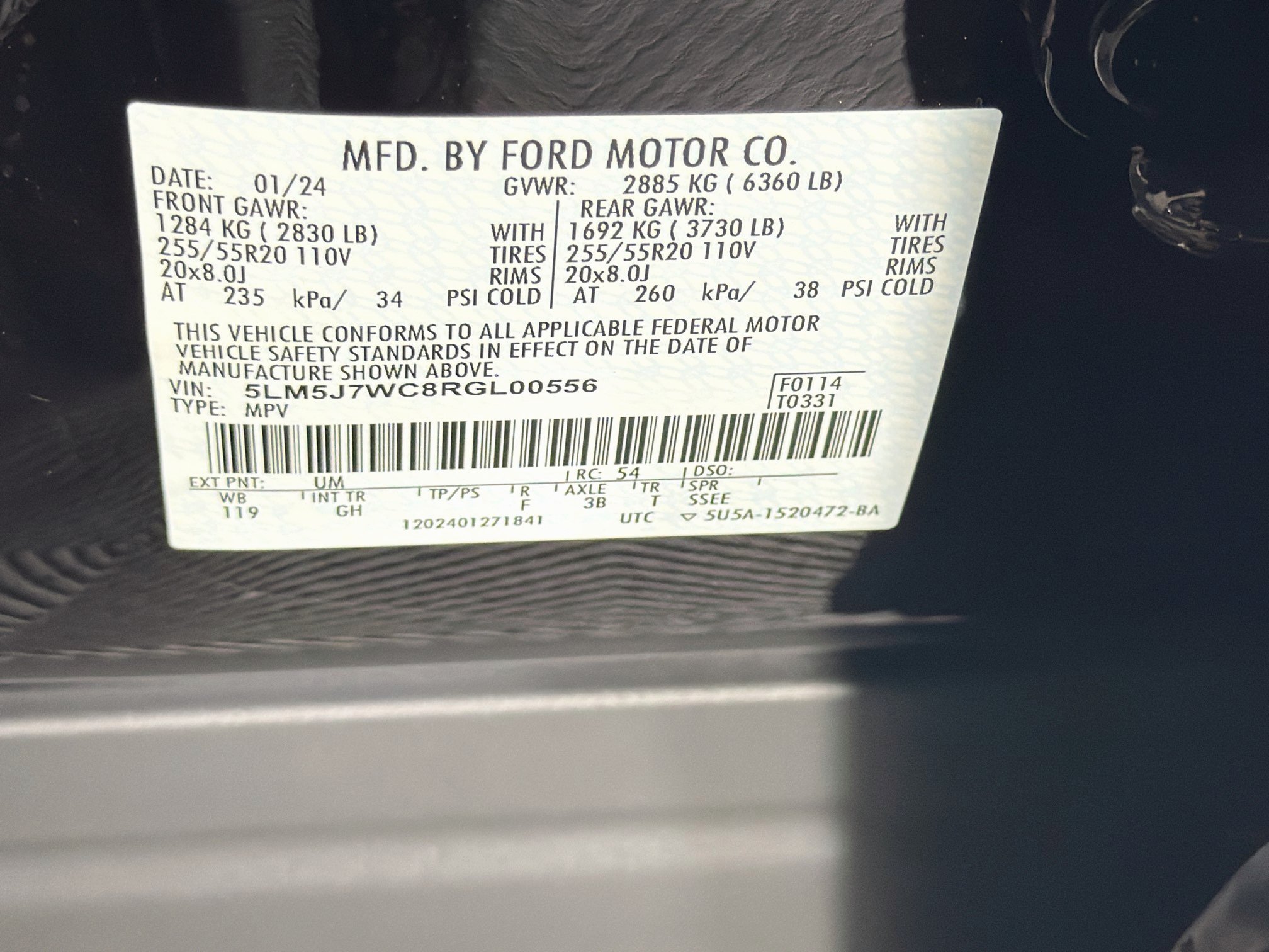 Used 2024 Lincoln Aviator Reserve RWD image 12