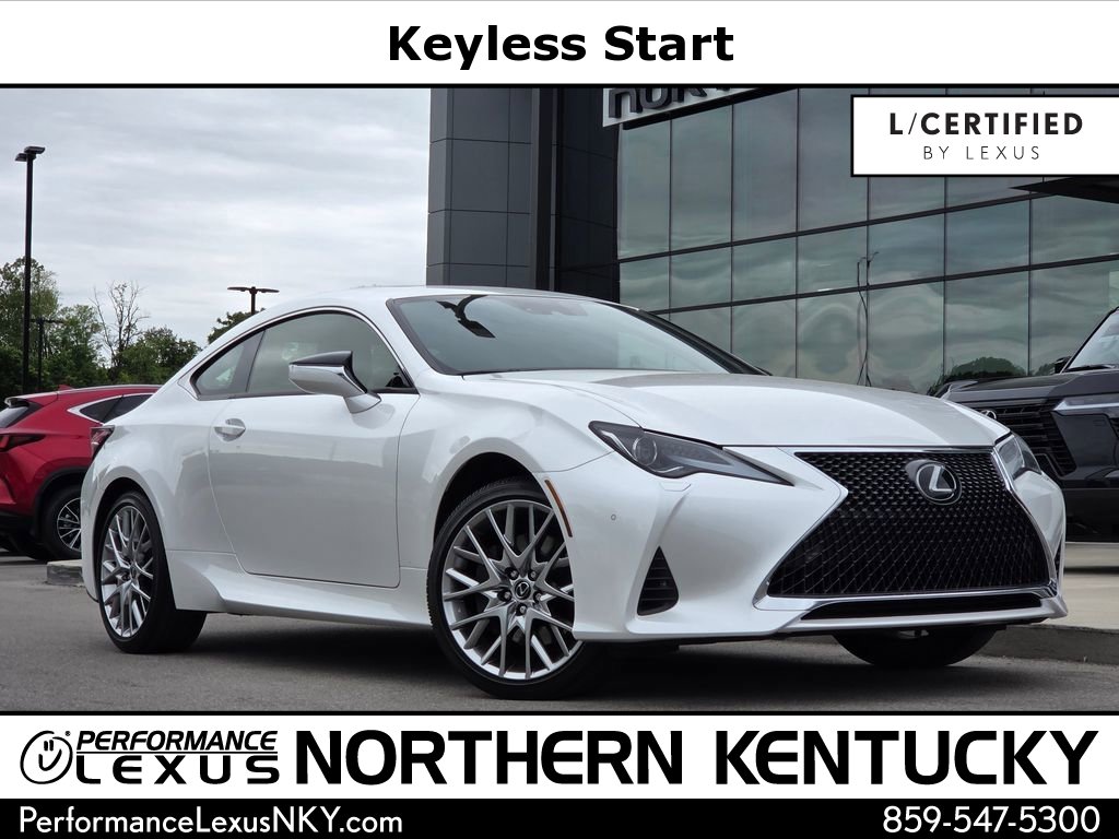 Certified 2021 Lexus RC 300 AWD w/ Premium Package