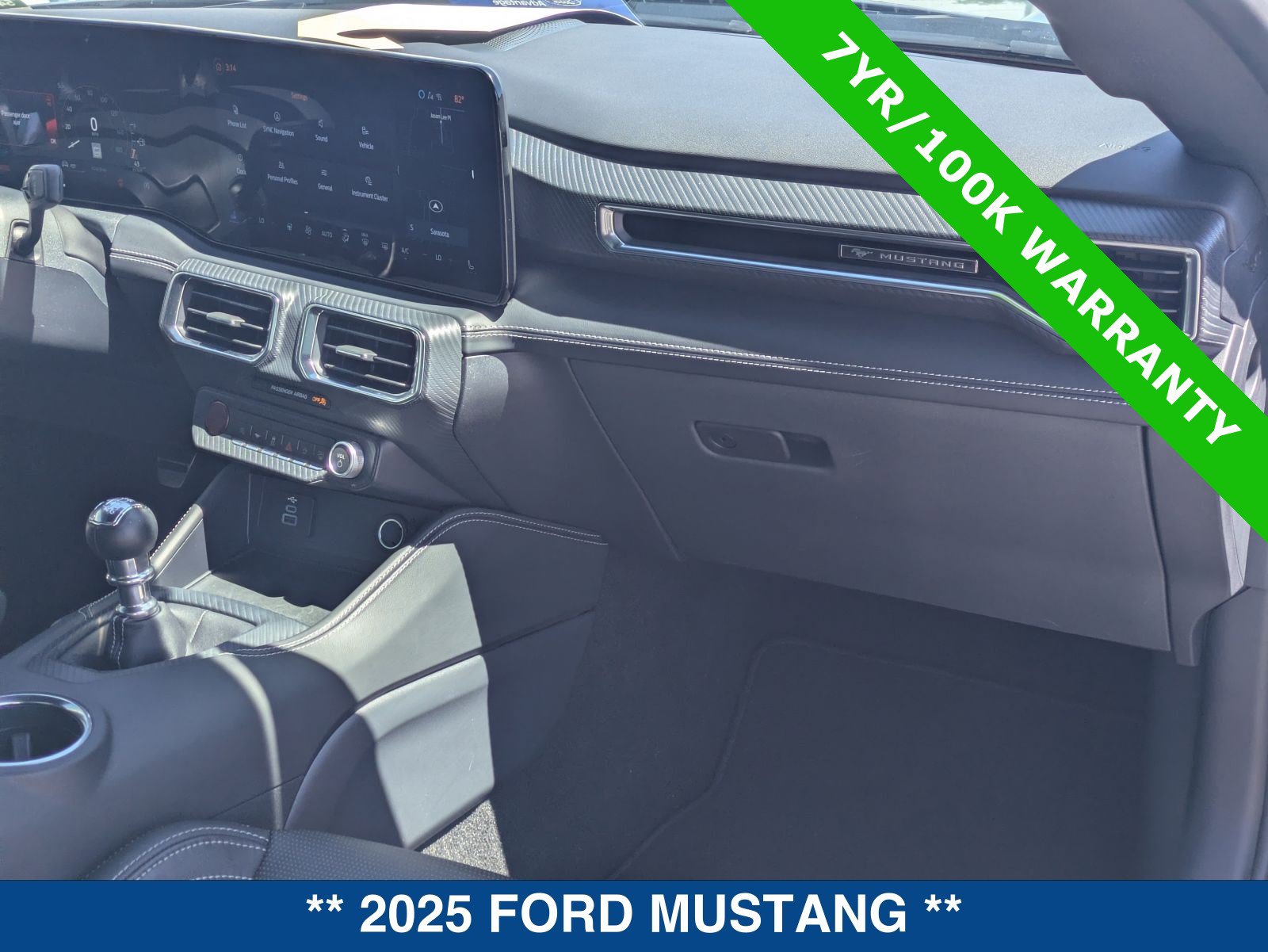 Certified 2025 Ford Mustang GT Premium w/ GT Performance Package RWD image 14