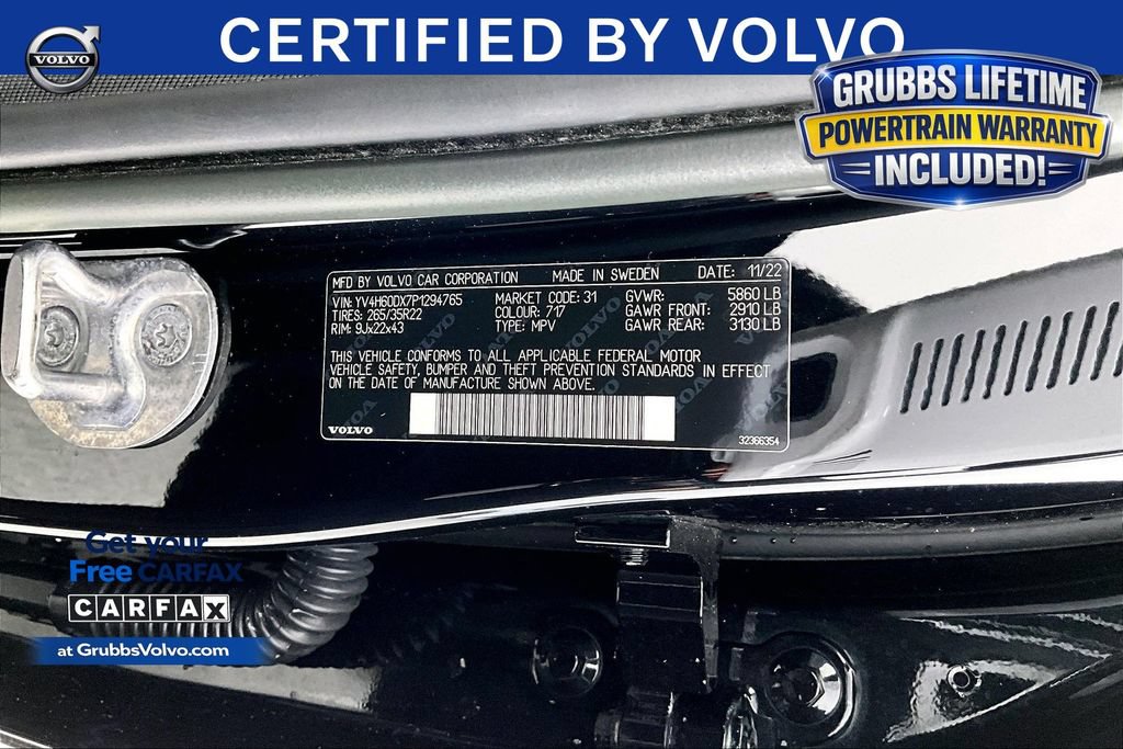 Used 2023 Volvo XC60 T8 Ultimate w/ Climate Package AWD/4WD image 43