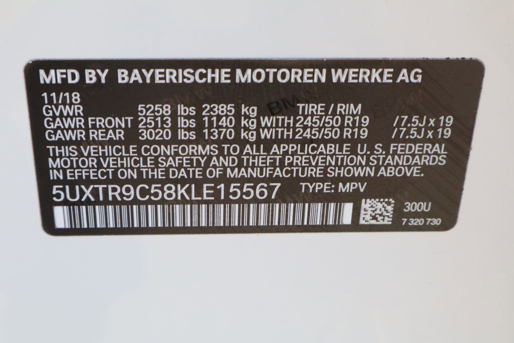 Used 2019 BMW X3 xDrive30i w/ M Sport Package 2 image 35