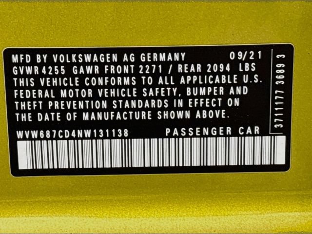 Used 2022 Volkswagen GTI Autobahn FWD image 33