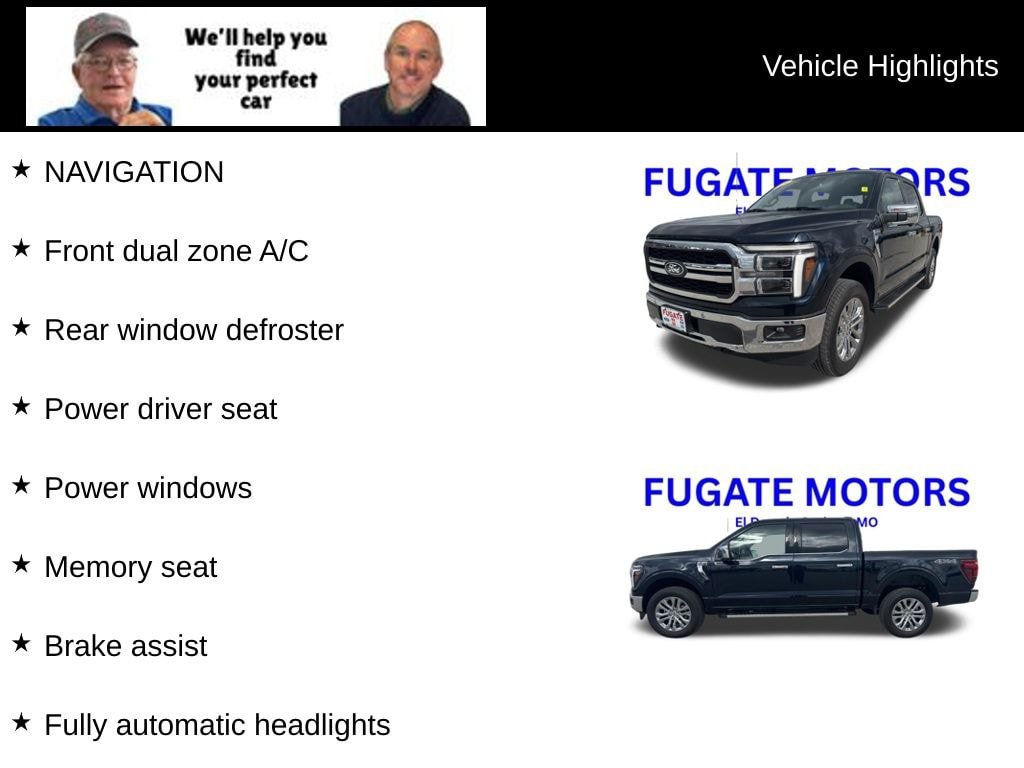New 2026 Ford F150 Lariat w/ Equipment Group 501A Mid AWD/4WD image 8