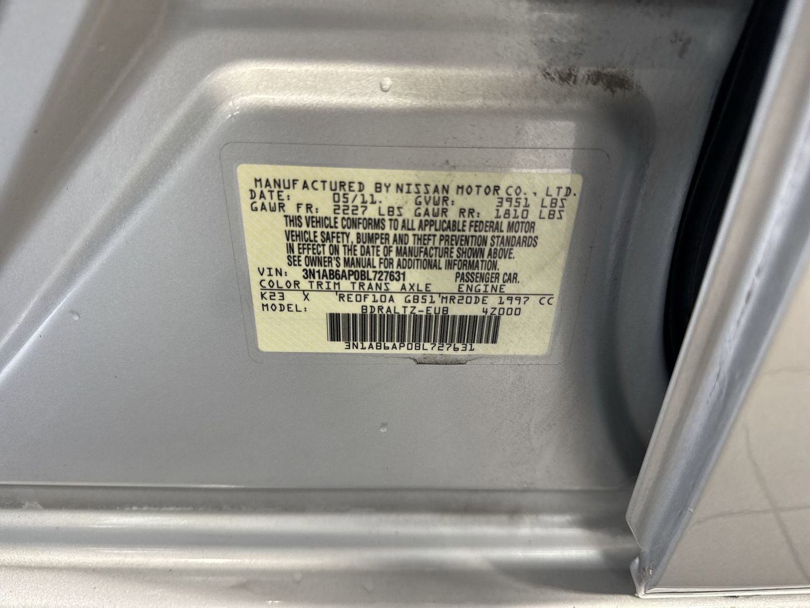 Used 2011 Nissan Sentra 2.0 SR FWD image 39