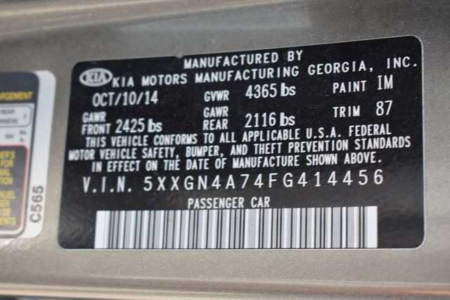 Used 2015 Kia Optima EX FWD image 15