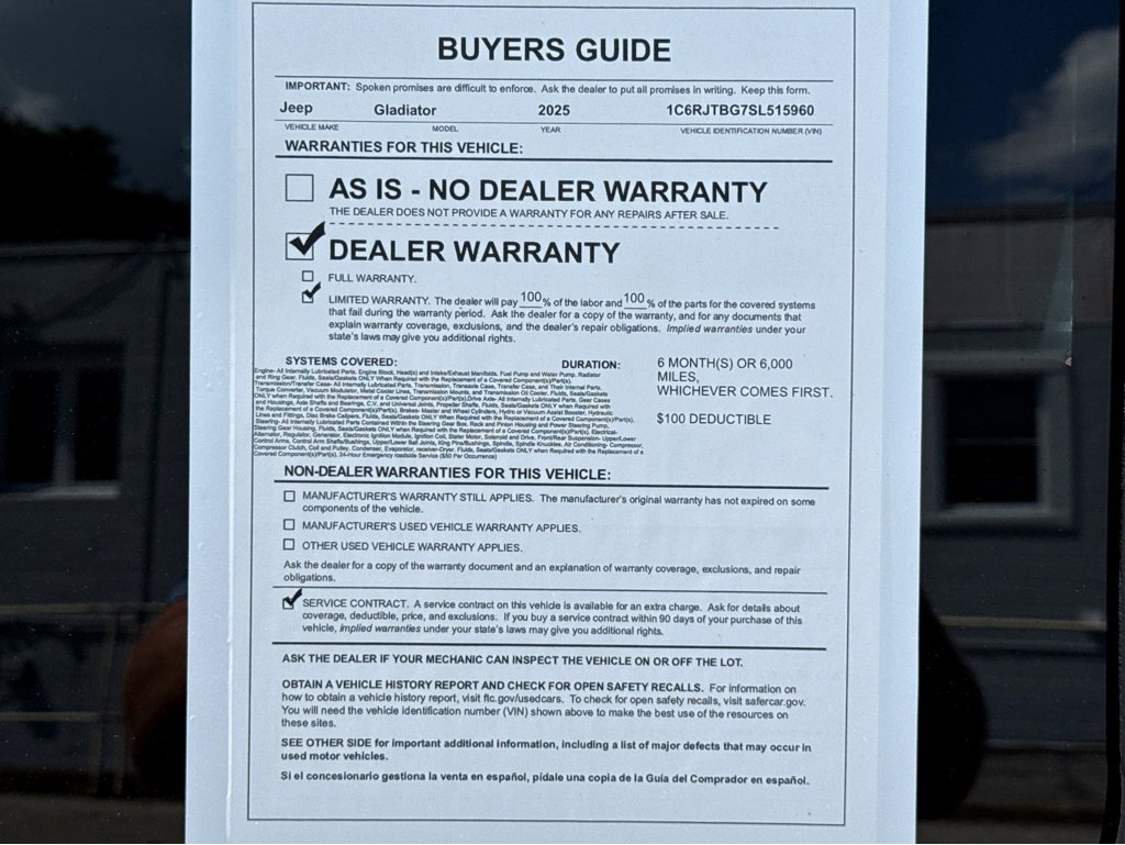 Certified 2025 Jeep Gladiator Rubicon w/ Convenience Group image 26