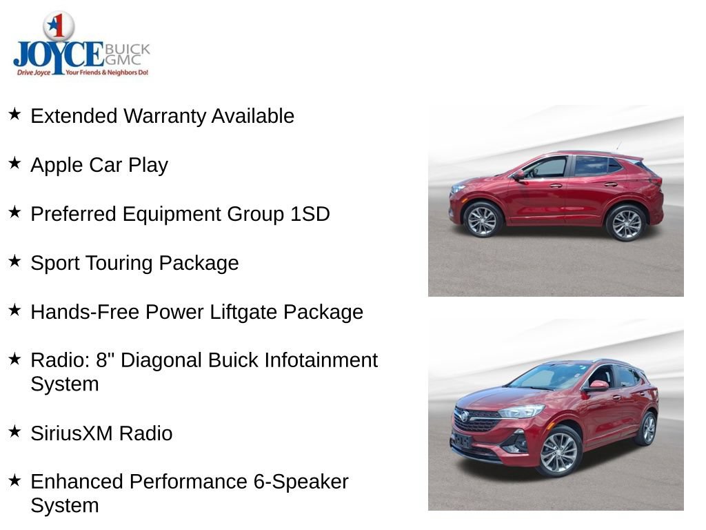 Certified 2023 Buick Encore GX Select w/ Sport Touring Package FWD image 10