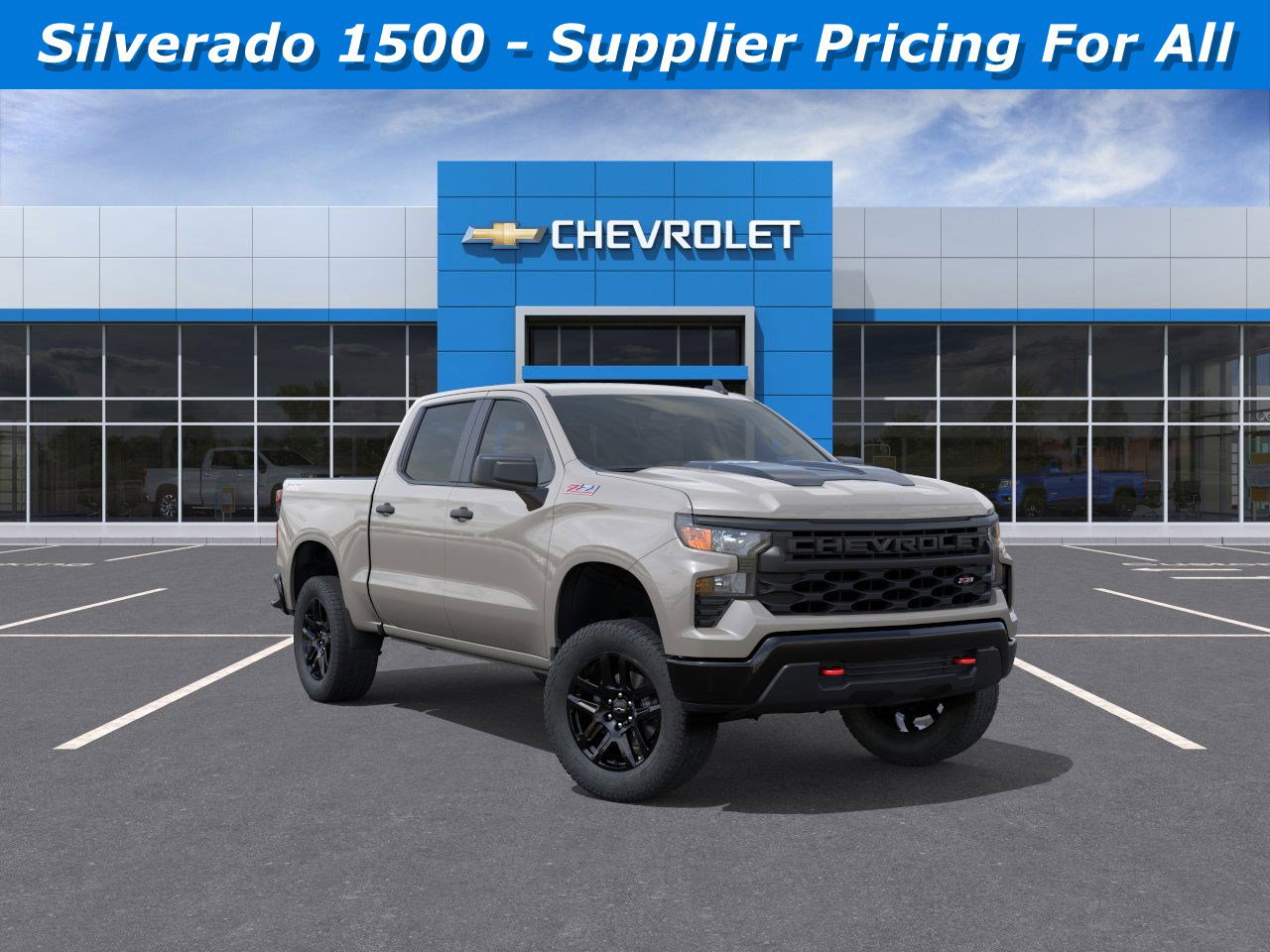New 2026 Chevrolet Silverado 1500 Custom Trail Boss image 1