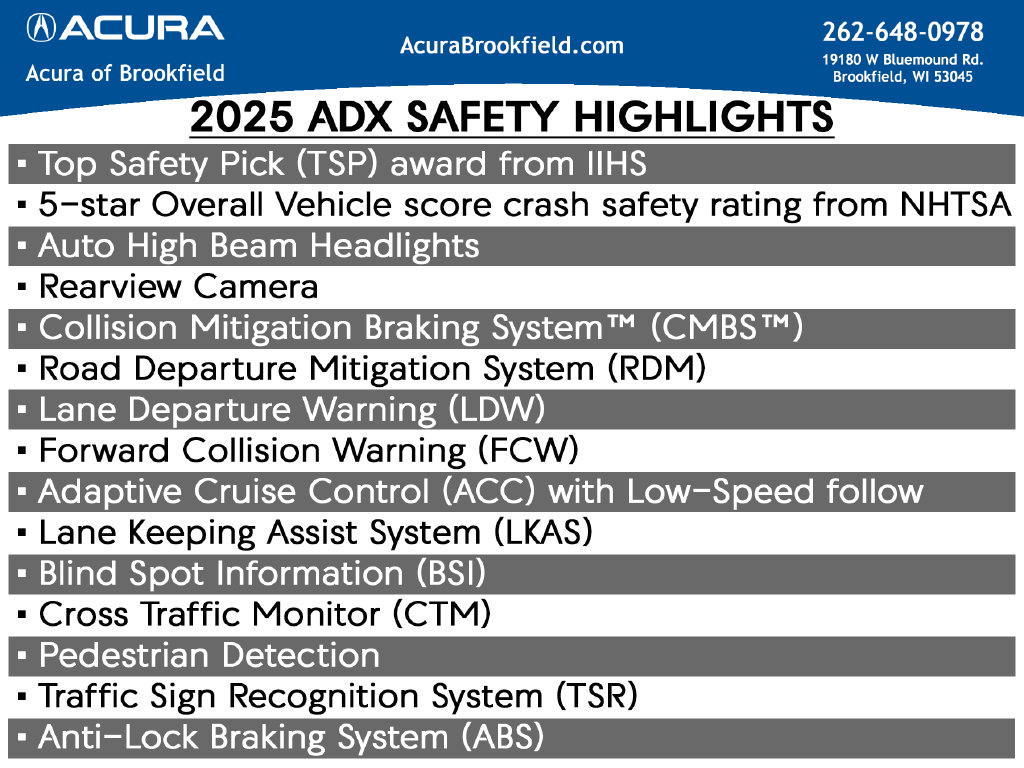 New 2026 Acura ADX A-Spec AWD/4WD image 8