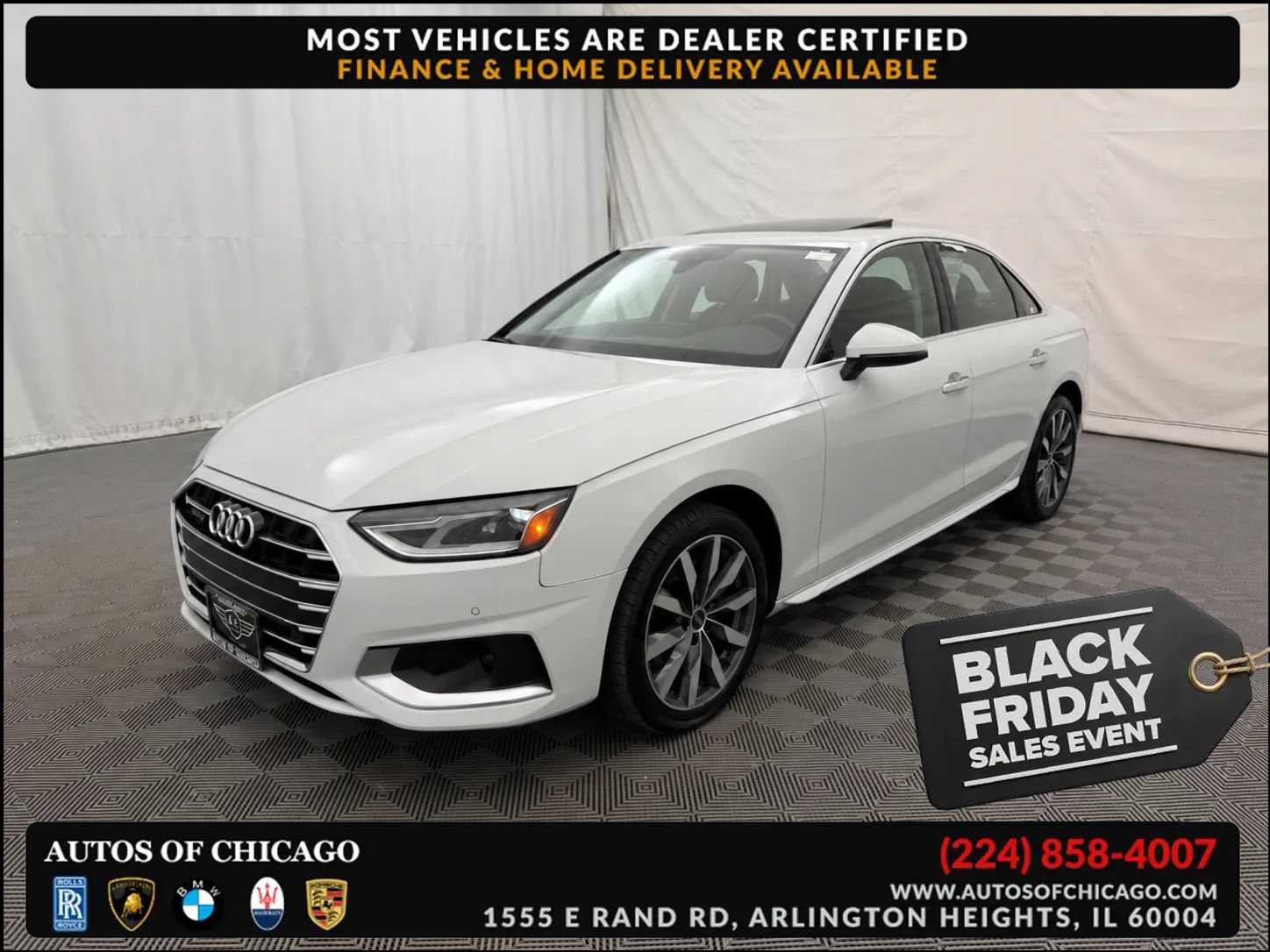 Used 2021 Audi A4 2.0T Premium w/ Convenience Package AWD/4WD image 1