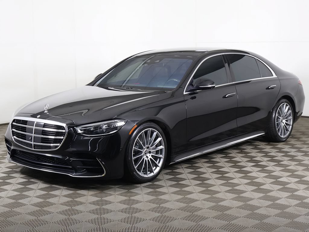 Used 2021 Mercedes-Benz S 580 4MATIC Sedan w/ AMG Line image 11