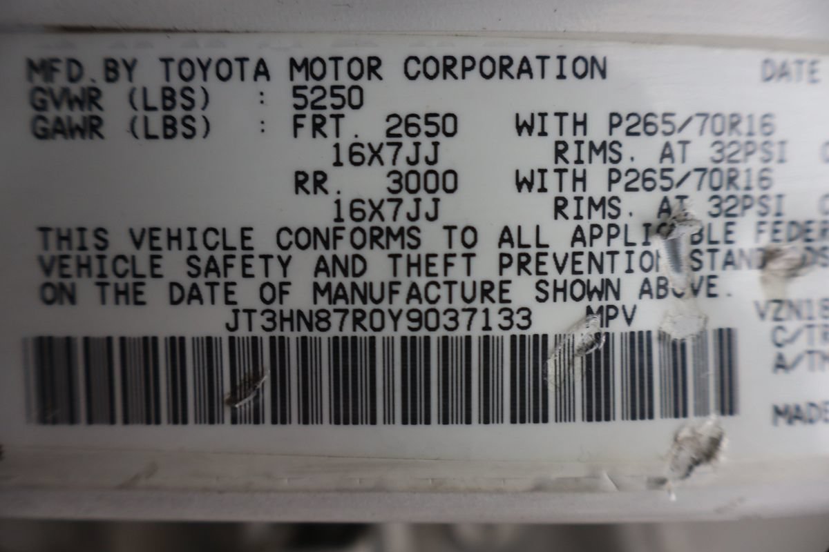 Used 2000 Toyota 4Runner Limited AWD/4WD image 42