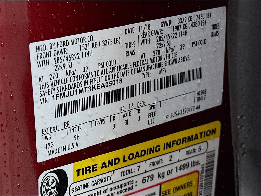 Used 2019 Ford Expedition Platinum image 35