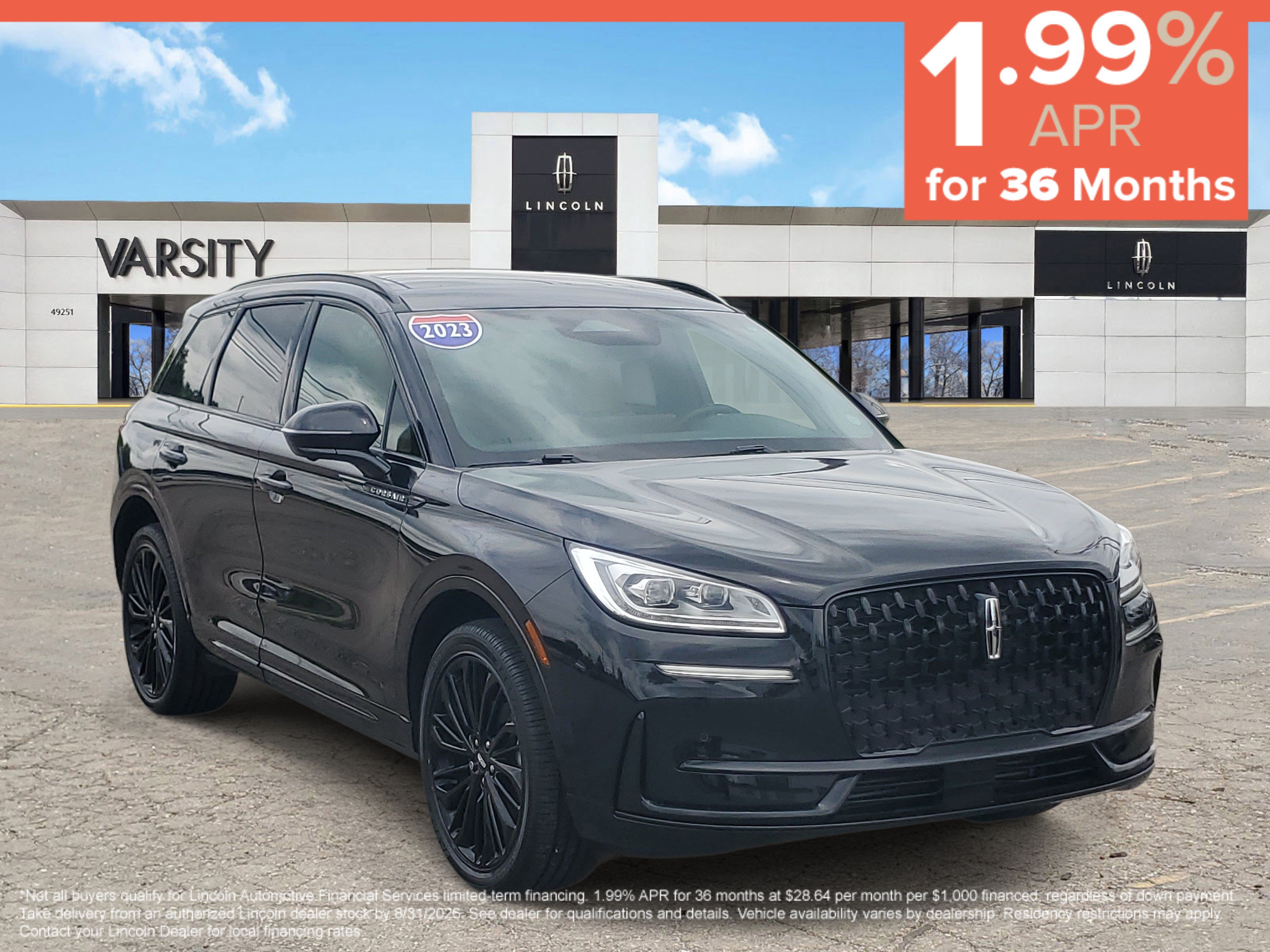 Certified 2023 Lincoln Corsair Reserve w/ Equipment Group 201A AWD/4WD 360° Tour