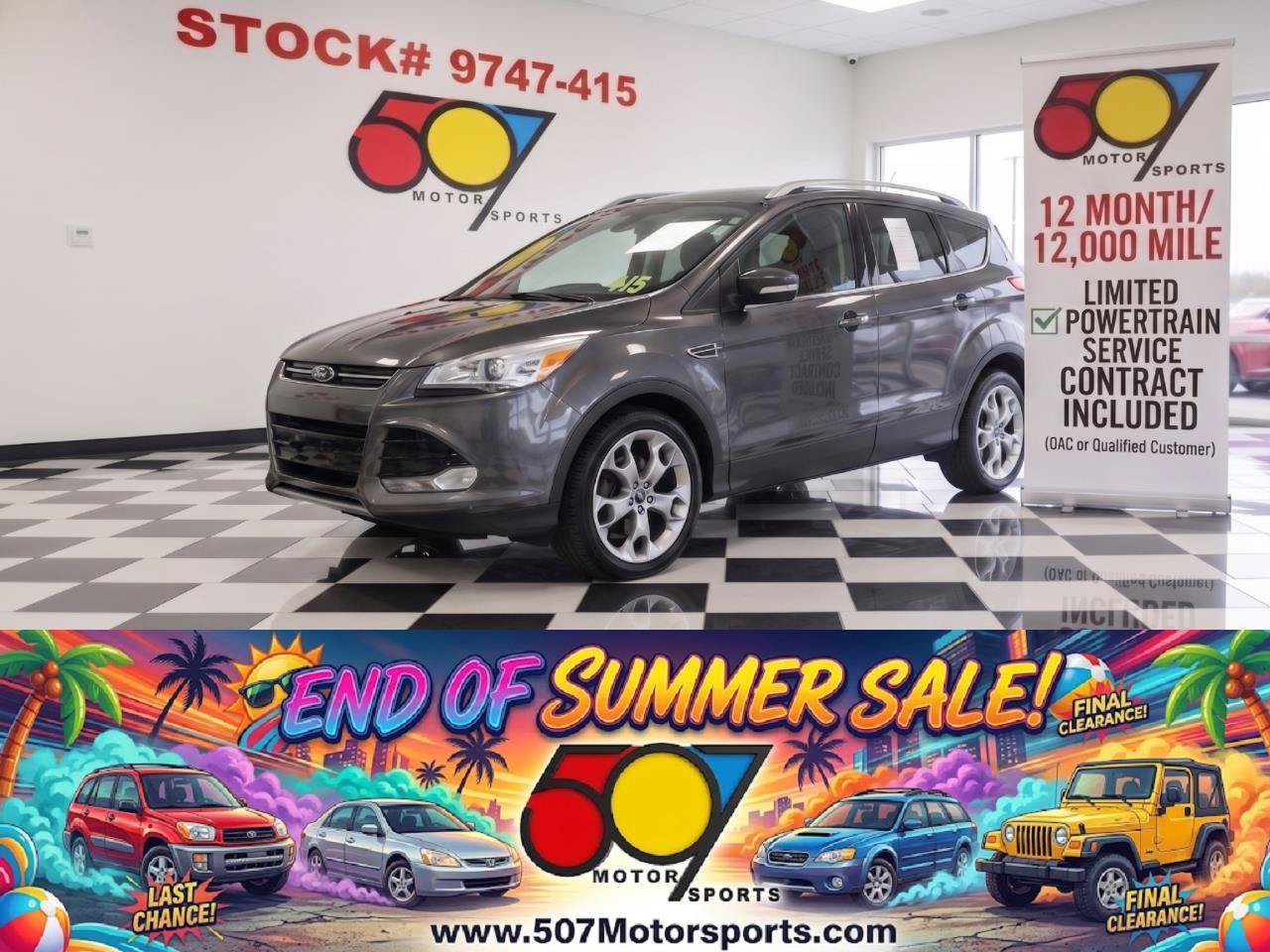 Used 2015 Ford Escape Titanium w/ Equipment Group 301A AWD/4WD image 1