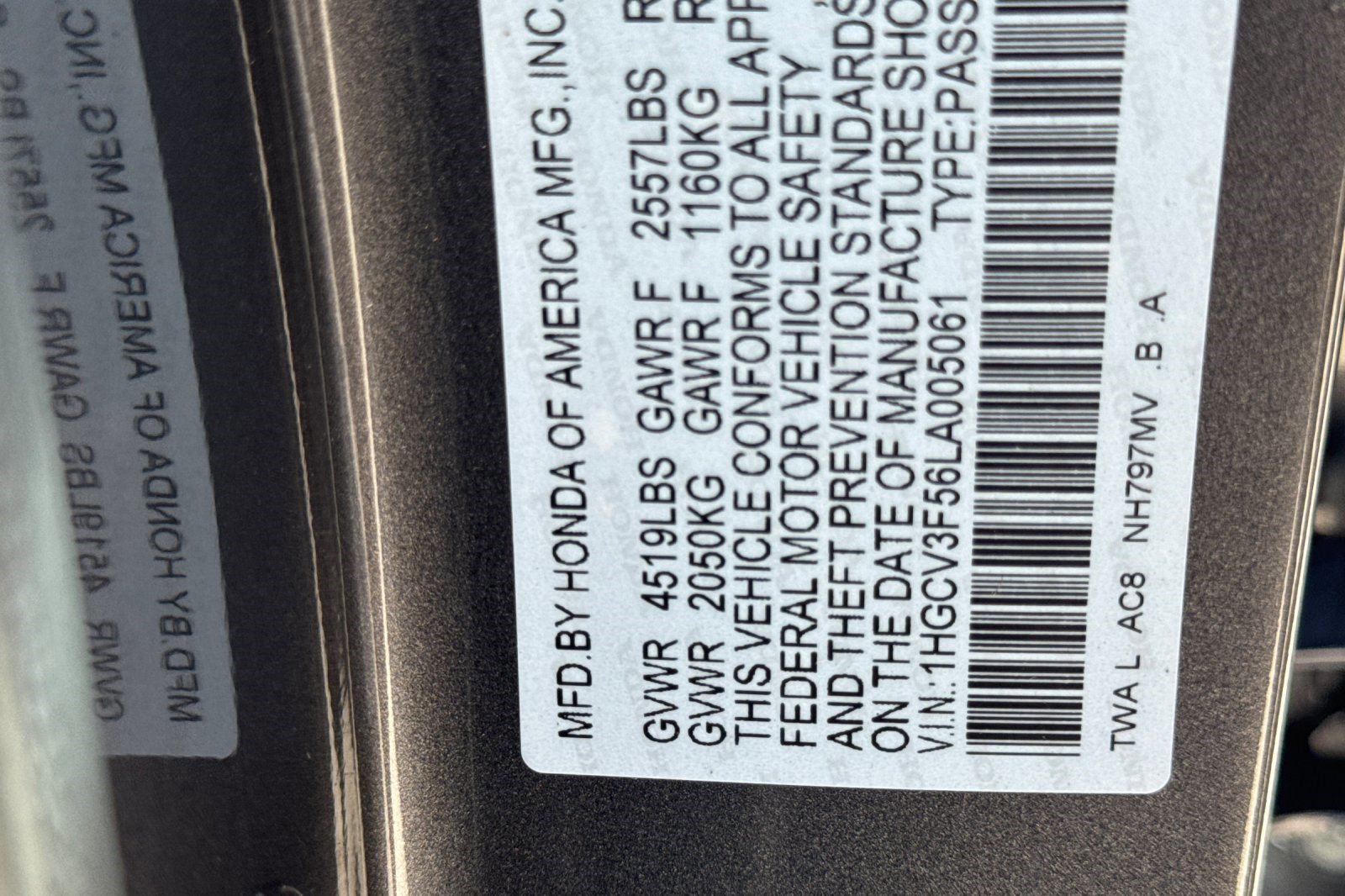 Used 2020 Honda Accord EX-L image 21