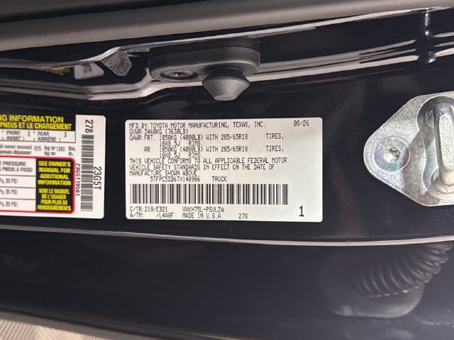 New 2026 Toyota Tundra TRD Pro AWD/4WD image 23