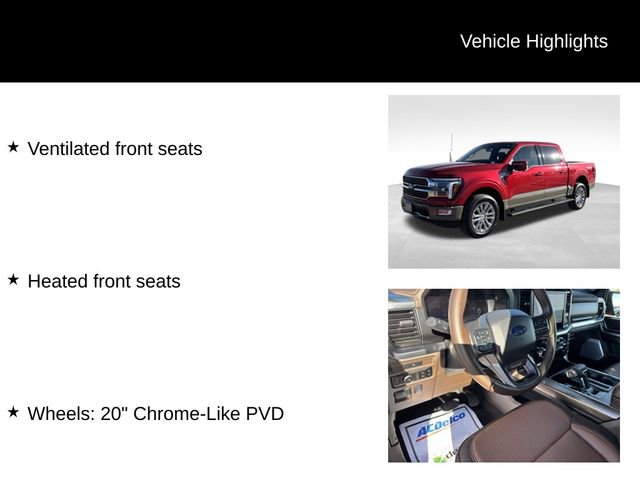 Certified 2025 Ford F150 King Ranch w/ FX4 Off-Road Package image 16