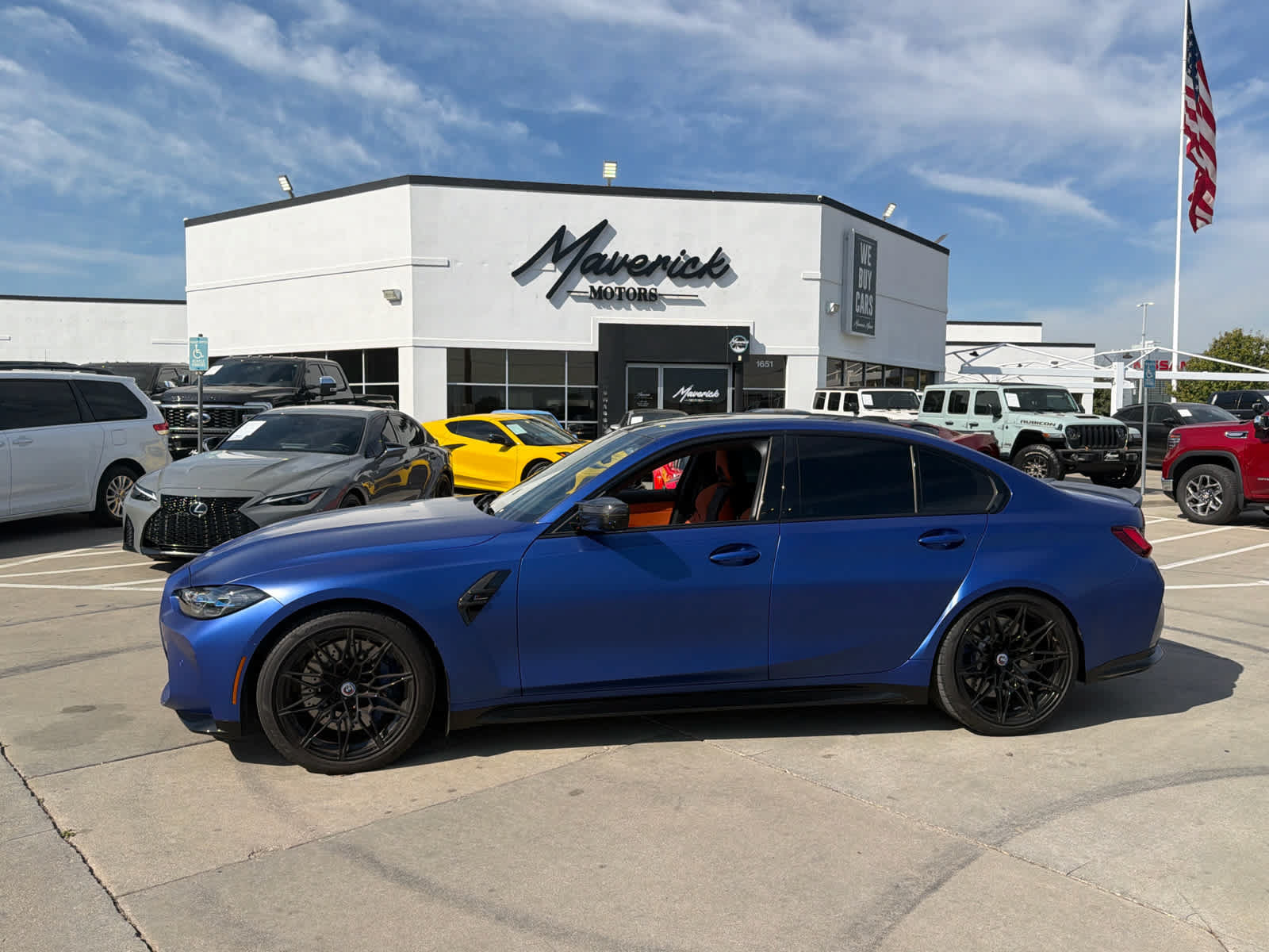 Used 2024 BMW M3 Competition w/ Executive Package AWD/4WD image 1