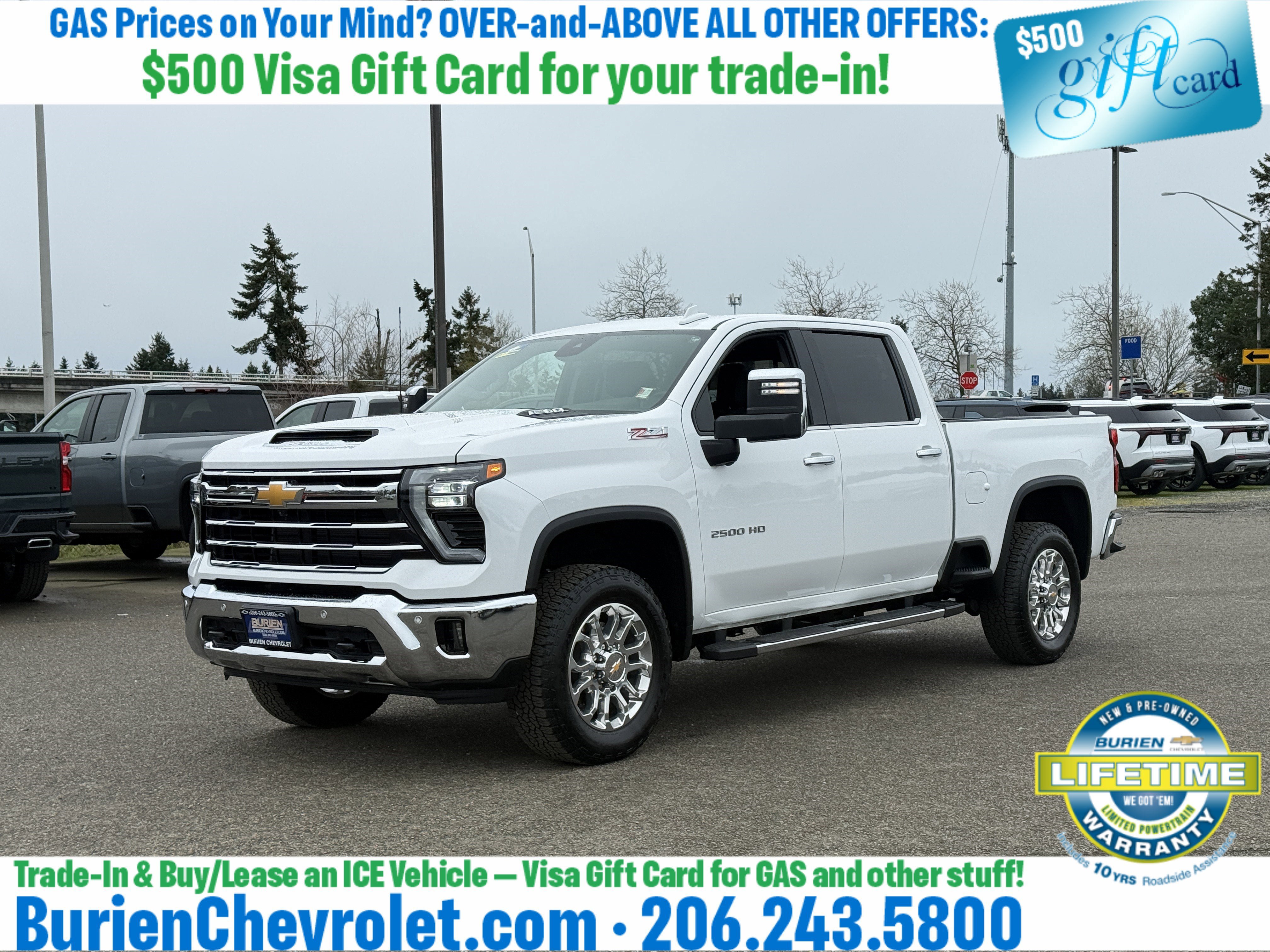 Used 2025 Chevrolet Silverado 2500 LTZ w/ LTZ Convenience Package AWD/4WD image 47