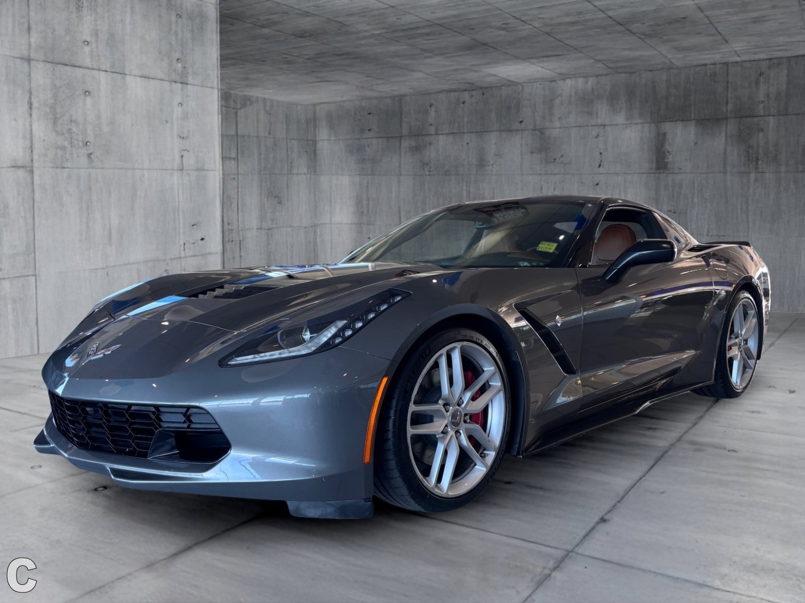 Certified 2015 Chevrolet Corvette Stingray Coupe w/ 3LT Preferred Equipment Group RWD image 2