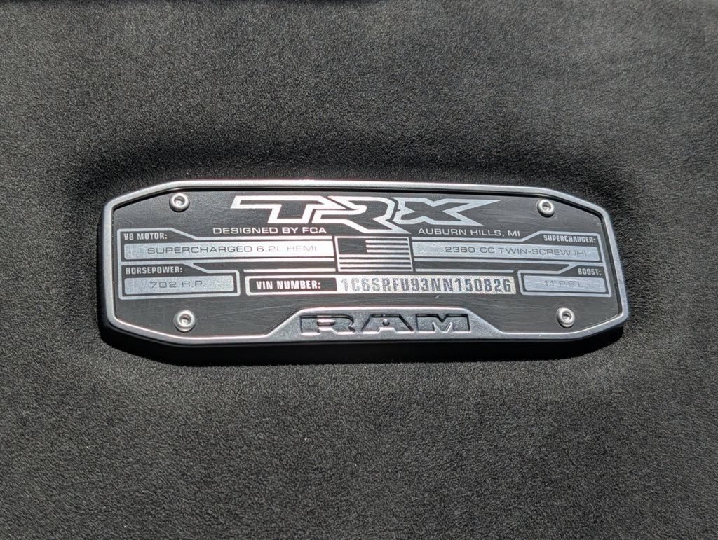 Used 2022 RAM 1500 TRX w/ TRX Level 2 Equipment Group AWD/4WD image 51