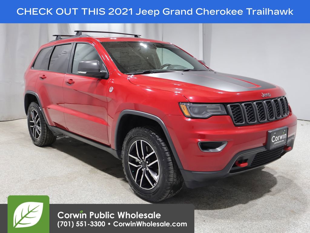 Used 2021 Jeep Grand Cherokee Trailhawk w/ Premium Lighting Group