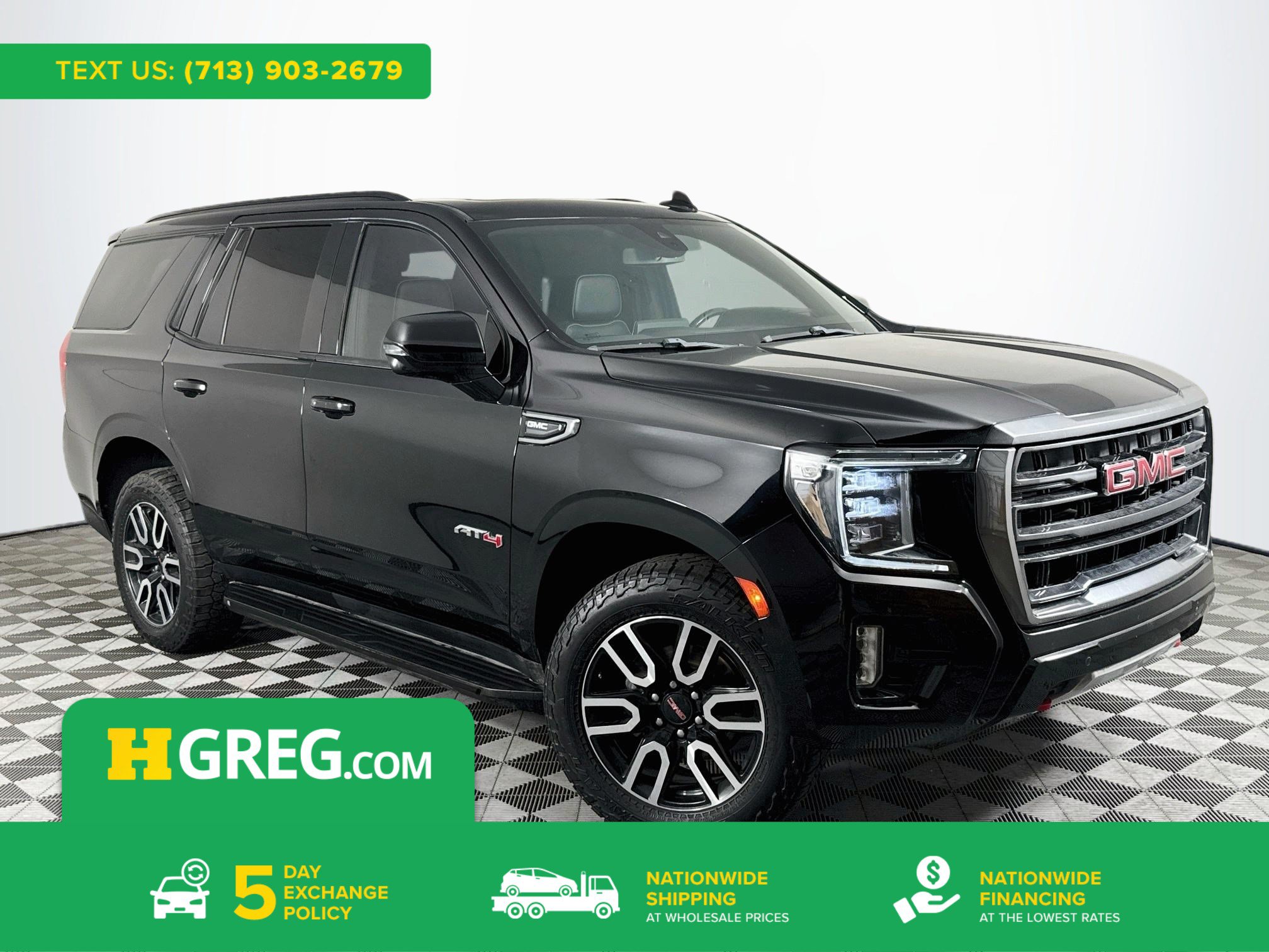 Used 2021 GMC Yukon AT4 w/ Rear Media and Nav Package AWD/4WD video 1