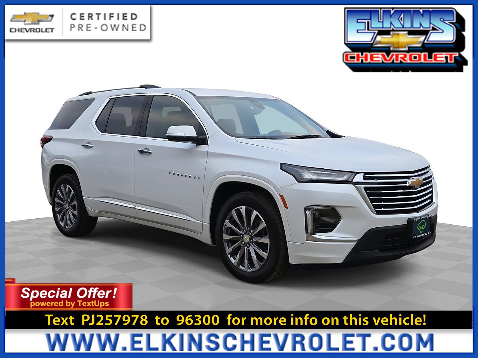 Certified 2023 Chevrolet Traverse Premier