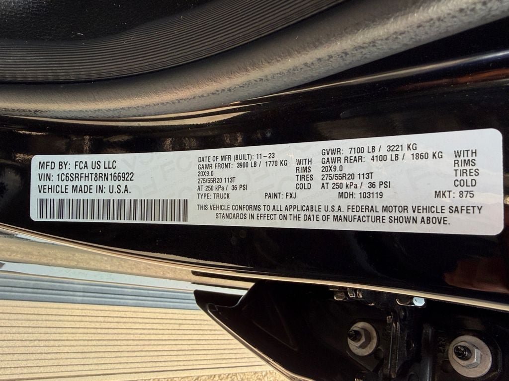 Used 2024 RAM 1500 Limited AWD/4WD image 36