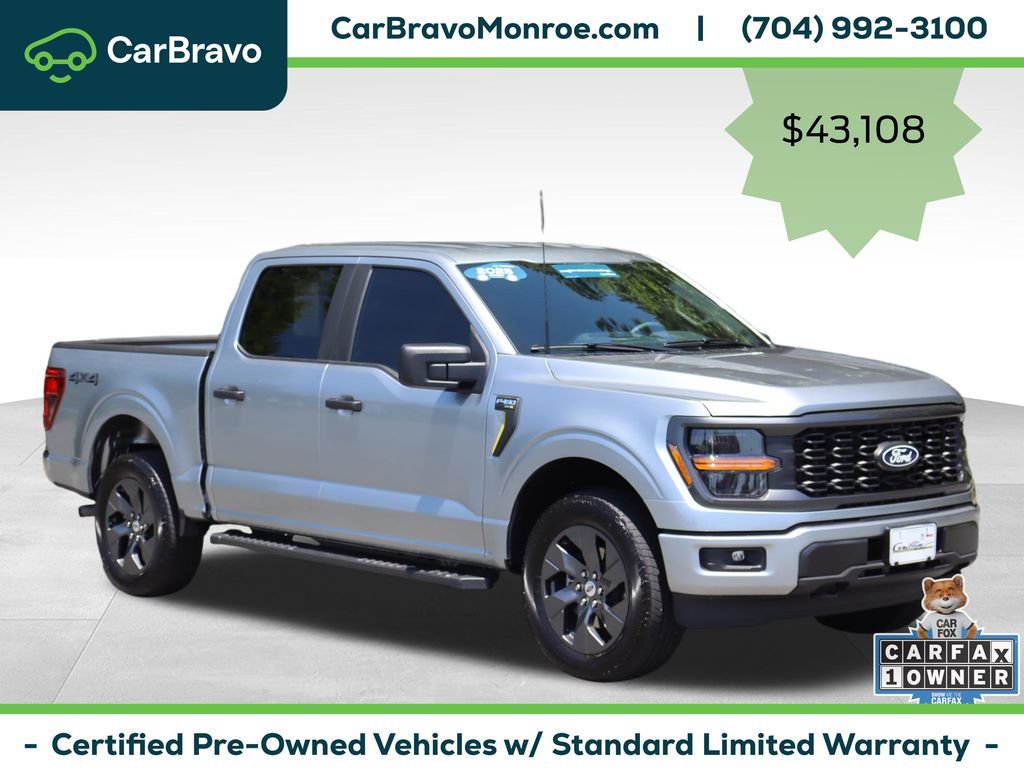 Used 2025 Ford F150 STX w/ Equipment Group 200A AWD/4WD image 8