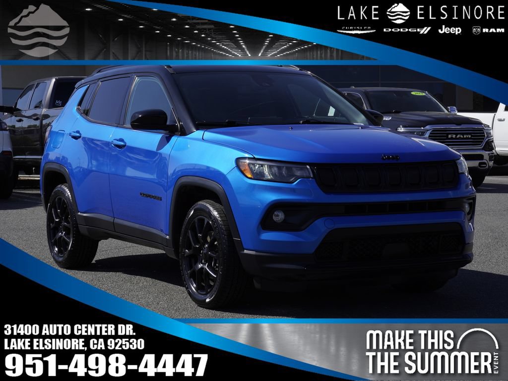 Certified 2022 Jeep Compass Latitude w/ Sun and Sound Group