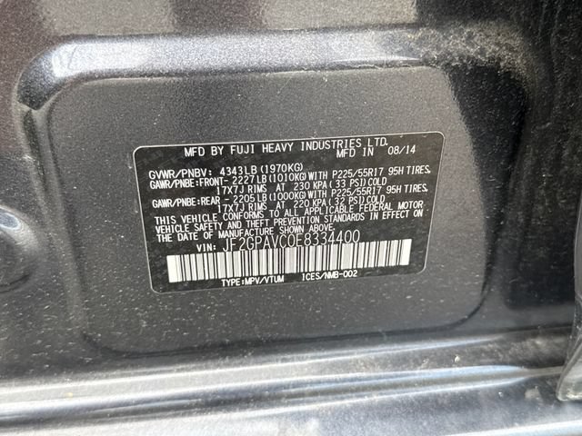 Used 2014 Subaru Crosstrek 2.0i Premium w/ Moonroof Package AWD/4WD image 24