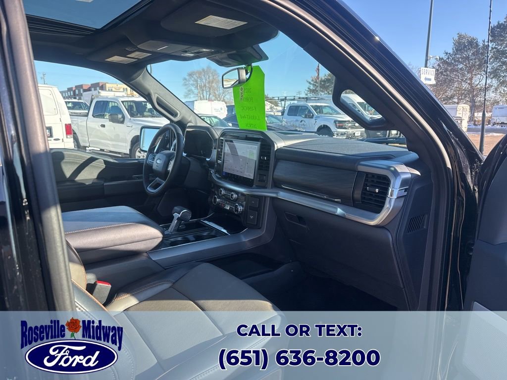 Certified 2025 Ford F150 Lariat w/ Equipment Group 501A Mid image 37