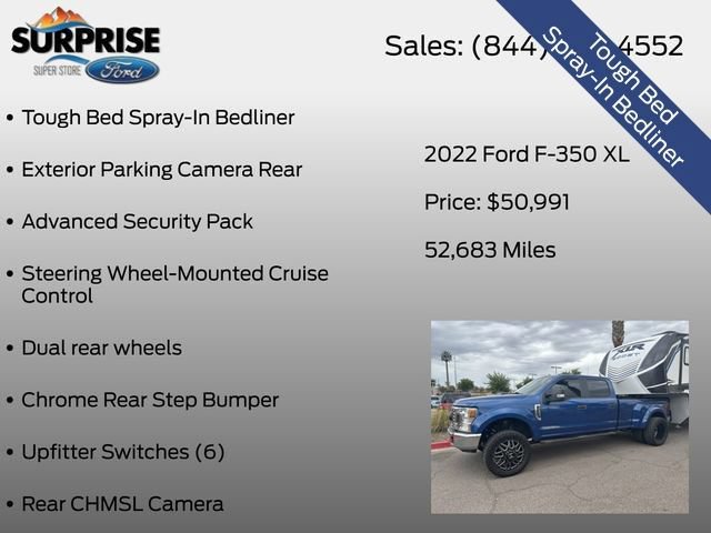 Used 2022 Ford F350 XL w/ STX Appearance Package AWD/4WD image 19