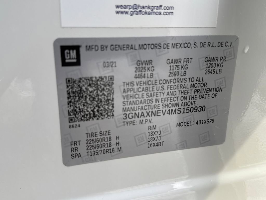 Used 2021 Chevrolet Equinox Premier image 39