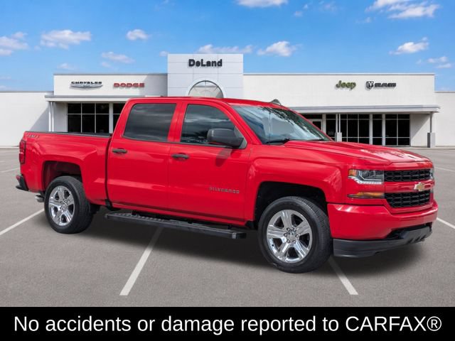 Used 2018 Chevrolet Silverado 1500 Custom w/ Custom Value Package AWD/4WD image 3