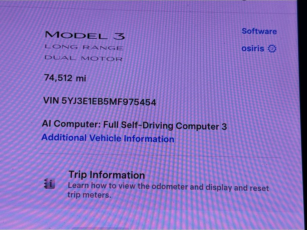 Used 2021 Tesla Model 3 Long Range AWD/4WD image 15