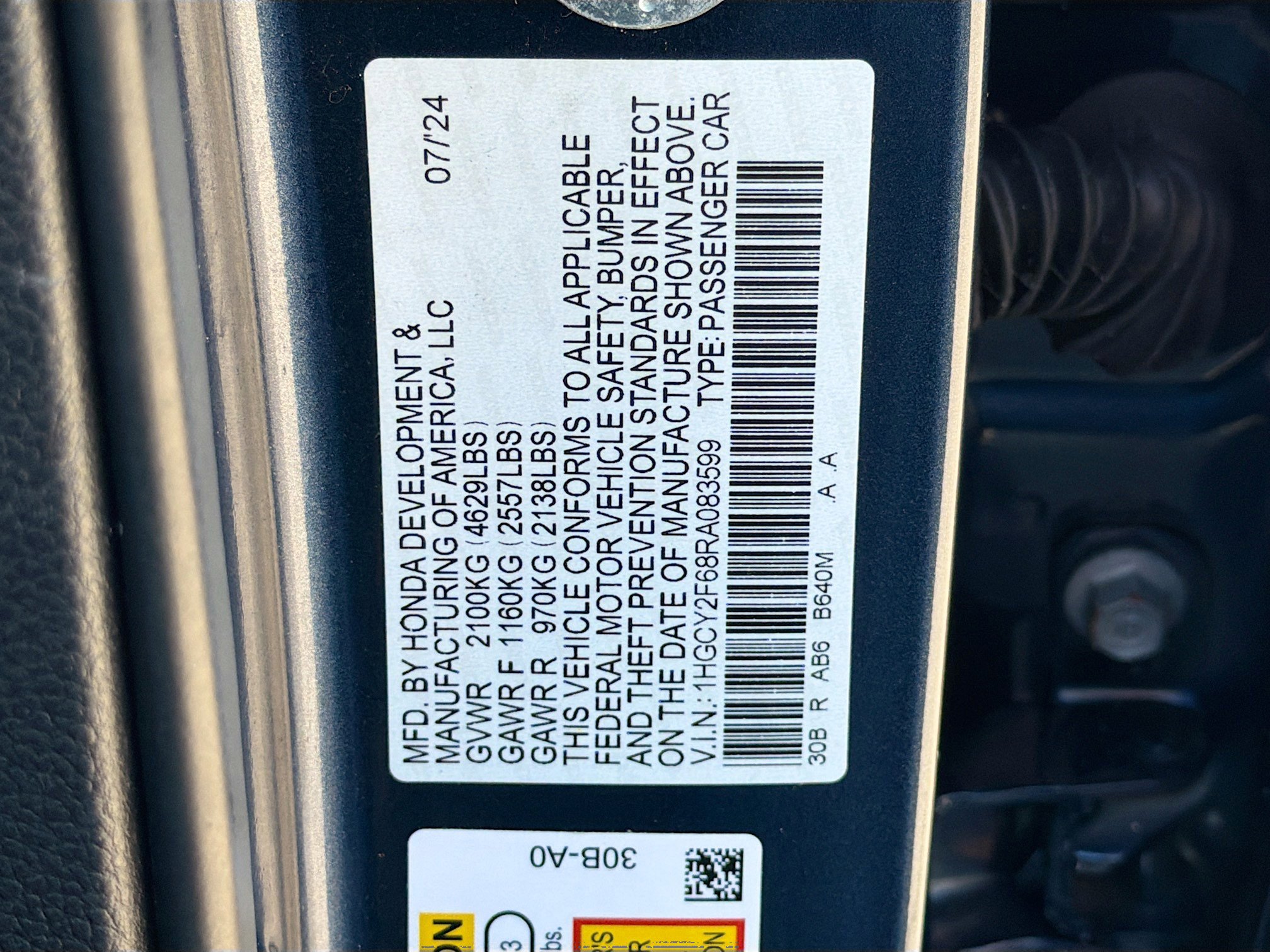 Used 2024 Honda Accord EX-L image 38