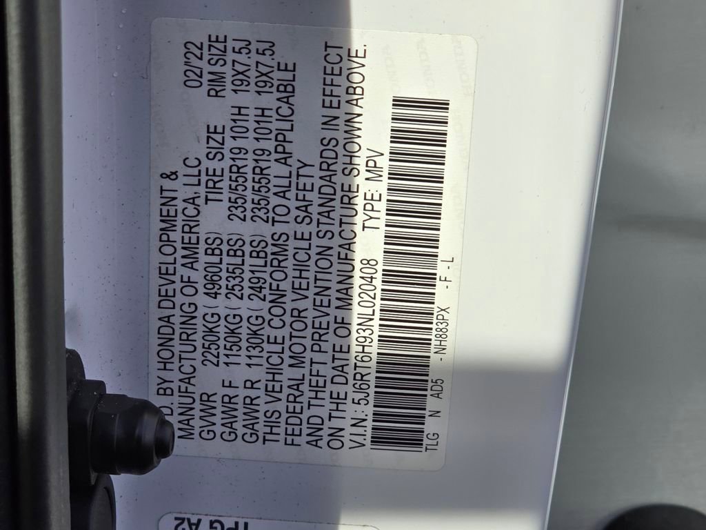 Used 2022 Honda CR-V Touring image 30