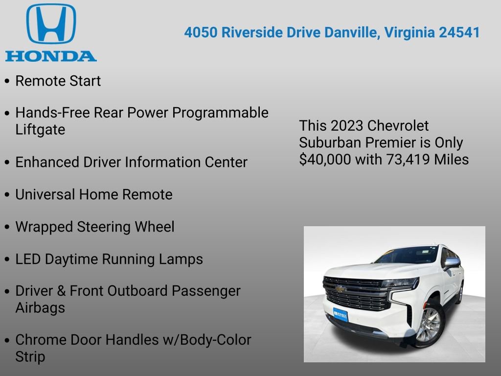 Used 2023 Chevrolet Suburban Premier image 32