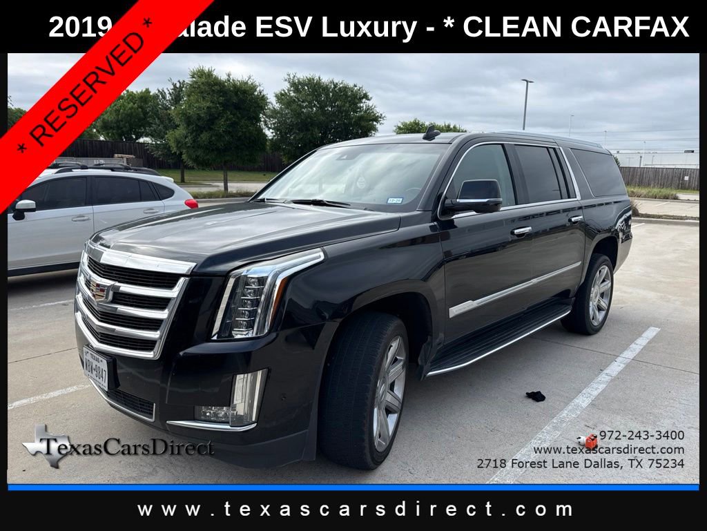 Used 2019 Cadillac Escalade ESV Luxury