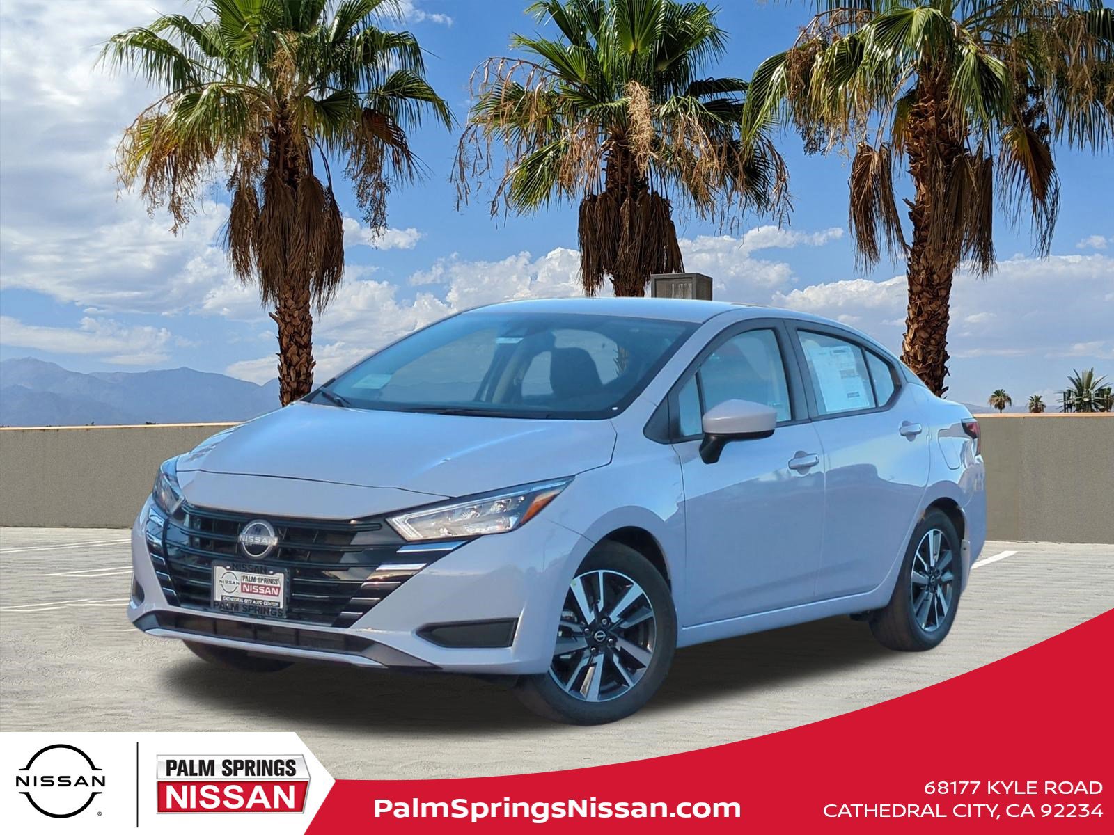New 2025 Nissan Versa SV w/ Trunk Package FWD image 1