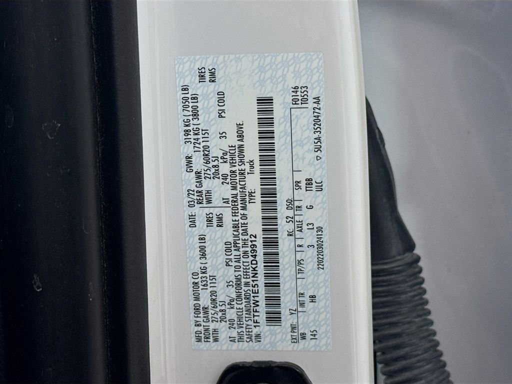 Used 2022 Ford F150 Lariat image 32