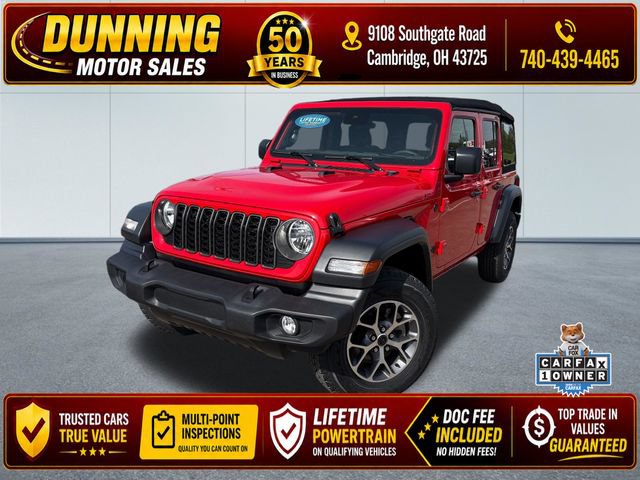 Used 2024 Jeep Wrangler Unlimited Sport