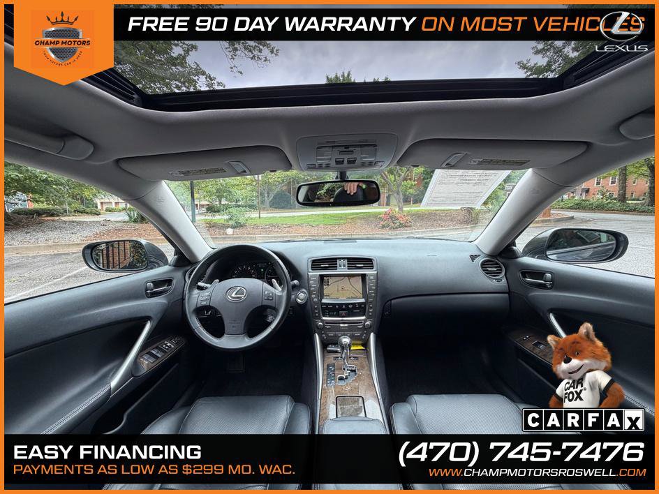 Used 2010 Lexus IS 250 w/ Preferred Accessory Package RWD image 33