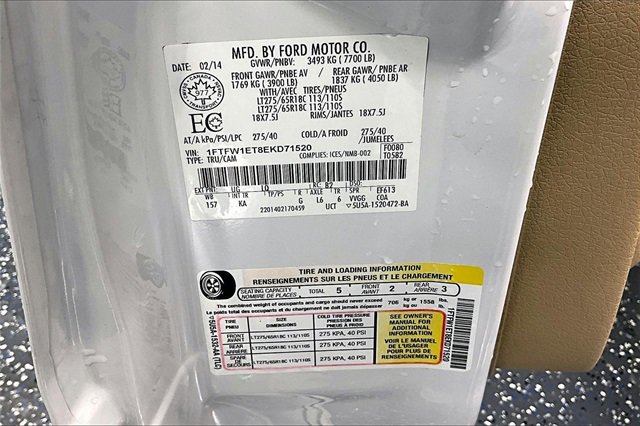 Used 2014 Ford F150 King Ranch w/ Max Trailer Tow Package image 19