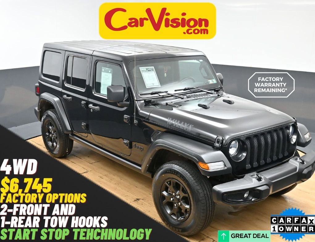 Used 2021 Jeep Wrangler Unlimited Sport