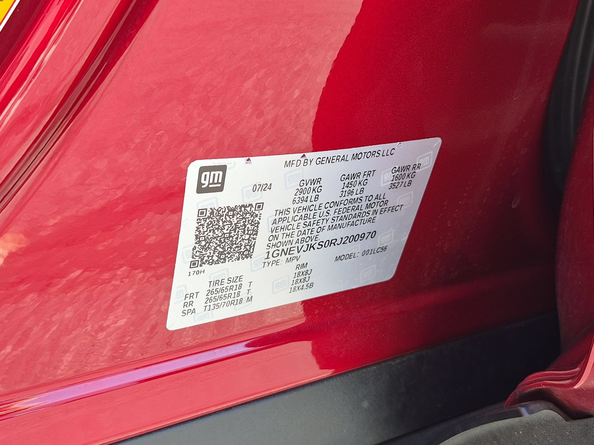 Certified 2024 Chevrolet Traverse Z71 AWD/4WD image 34