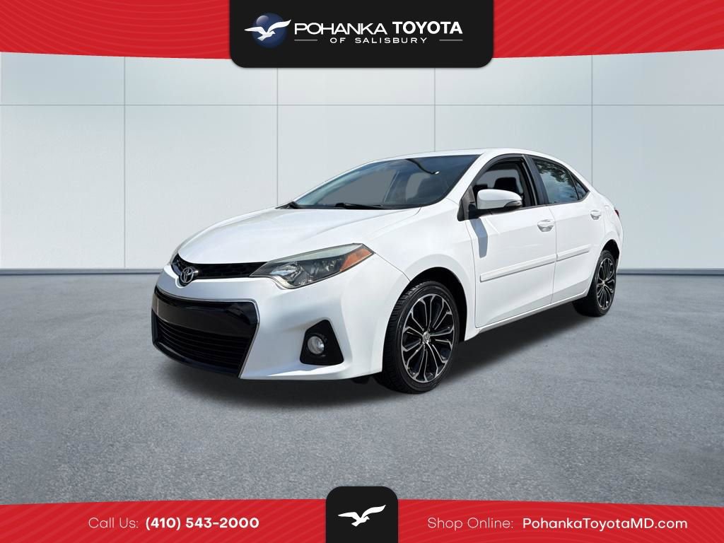 Used 2015 Toyota Corolla S w/ Body Protection Package #1 FWD image 1